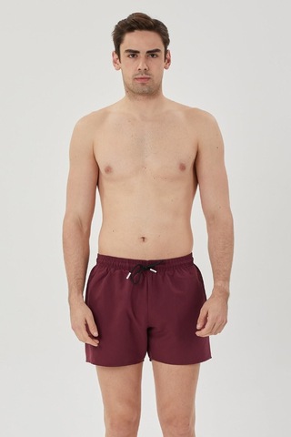 Ayessa Erkek Bordo Deniz Şortu 1015031-677 677-bordeaux