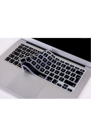 Apple Uyumlu MacBook Air 11inç Klavye Koruyucu Uk-eu İngilizce A1370 A1465 Modelleri İle Uyumlu Şeffaf