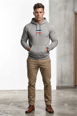 Levi's Kapüşonlu Gri Erkek Sweatshirt