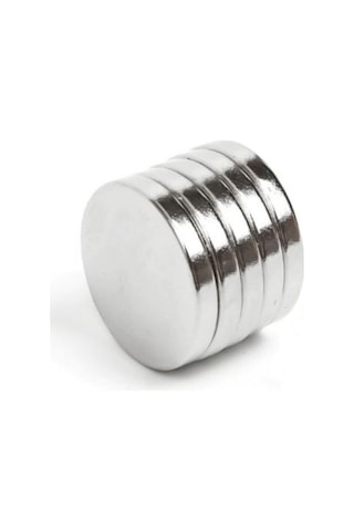 10 Adet 20mm X 2mm Yuvarlak Güçlü Neodyum Mıknatıs Magnet