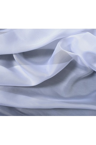 Elegante Pilesiz Tül Perde Kar Beyaz - Kar Beyaz