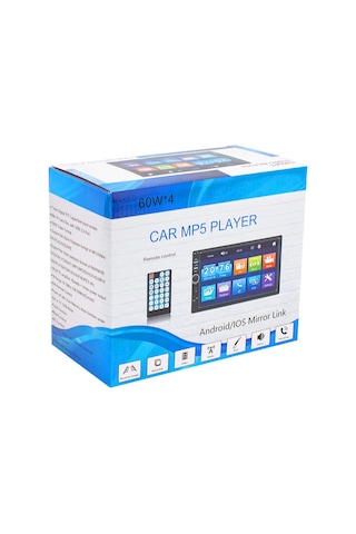 Magıcvoıce Mv-5418 Usb/sd/fm/aux/bluetooth/mp5 7 Dokunmatik Mekaniksiz Double Oto Teyp 4832