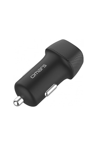 Omars 2.4A Çift USB Çıkışlı Araç içi Şarj Cihazı
