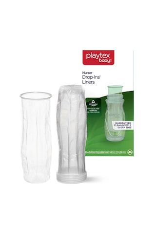 Playtex Liners Anti-kolik Tek Kullanımlık Torbalar,100 Adet,236ml
