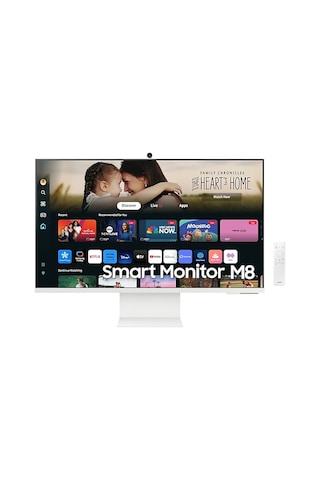 Samsung  32" Smart Monitör LS32DM801UUXUF M8 4K Monitör