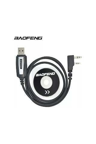 Baofeng Program Kablosu + CD Siyah