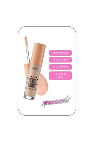 Callista Vivid Shine Lipgloss Nemlendirici Işıltılı Dudak Parlatıcısı - 106 Vanilla Goddess - Nude