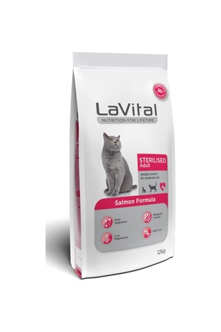 Vital Somonlu Kısırlaştırılmış Kedi Maması 12 Kg