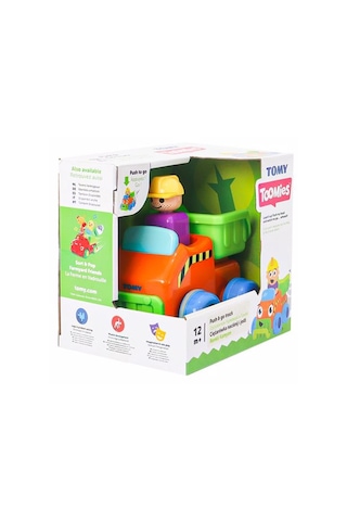 Toomies Renkli Araçlar Turuncu Kamyon Çok Renkli