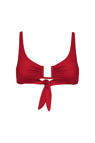 Away That Day Palma Bikini Üstü Kırmızı