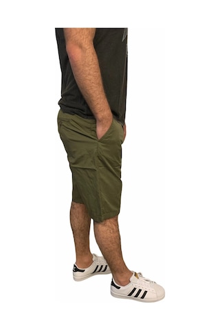 Superfly Chino Erkek Haki Şort 21706-03 Siyah