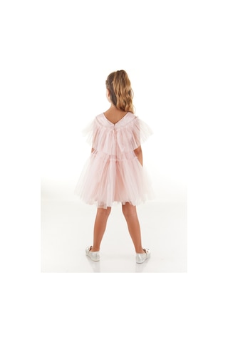 Denokids - Simli Tüllü Tütü Kabarık Kız Çocuk Abiye Elbise