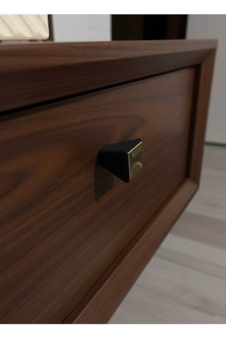 Lüks Fonte Düğme Mobilya,çekmece,tv Ünitesi.dolap,yatak Odası,şifonyer Kulpu Siyah