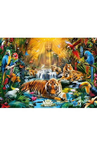 Clementoni Mystic Tigers 1000 Parça High Quality Collection Yetişkin Puzzle