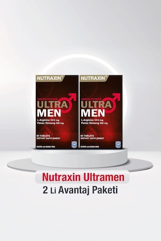Nutraxin Ultramen 60 Tablet X 2 Adet