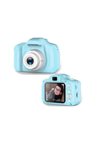 Mavi - 223 - Hd Tnabilir Mini Kamera Video Kayıt Ve Fotoğraf - Csmo-tex - Çekim Özellikli
