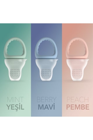 Mochi Pop Up Gıda Emziği Mint Mint