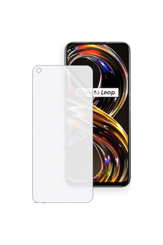 Realme 8i Uyumlu Ön Yüzey Nano Şeffaf Hidrojel Ekran Koruyucu
