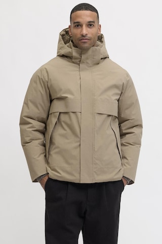 Jack & Jones Jprccmoon Erkek Şişme Mont Moon Jacket Sn Bej