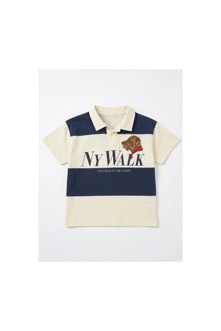 Poala Kids Ny Polo Yaka Tshirt Siyah