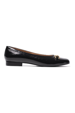 Patent Leather Black C07 Babet Kadın Diğer 69 32 V1 Chiara Bellini Patent Leather Weinkled Siyah