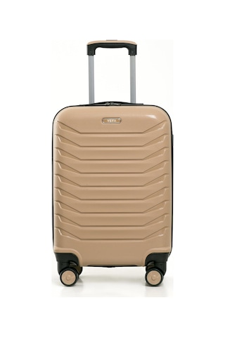 Yefa Pp Polipropilen Kırılmaz Kabin Küçük Boy Valiz Gold