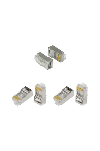 Fnw-rj4522n Rj45 Ftp Cat6 Konnektor Metal 100lü Paket