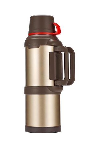 6272 Travel Pot Çelik Termos 4 Litre - Altın Altın