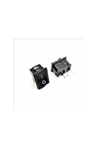 Hoover Tsp 2001 Spirit Uyumlu Işıksız Mini Şalter 2 Soketli 0-1