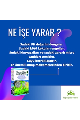 Ti-Sert Zeolit 500 G Filtre Malzemesi