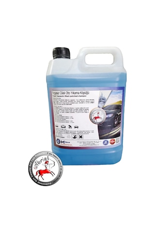 Fırçasız Cilalı Oto Yıkama Şampuanı 5kg 90lt Suya 1.5kg