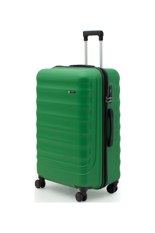Babil Lüx Abs Büyük Boy Valiz 75 Cm Yeşil