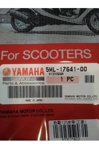 Yamaha Cygnus X Varyatör Kayışı 5Ml-17641-00