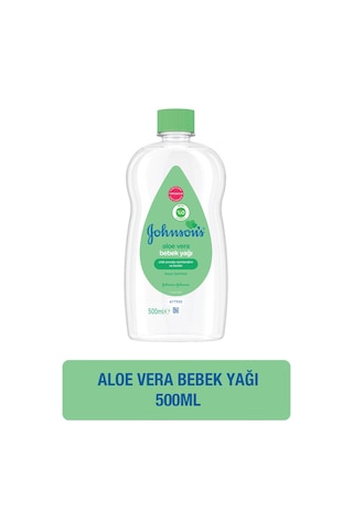 Johnson's Baby Aloe Vera Bebek Yağı 500 ml