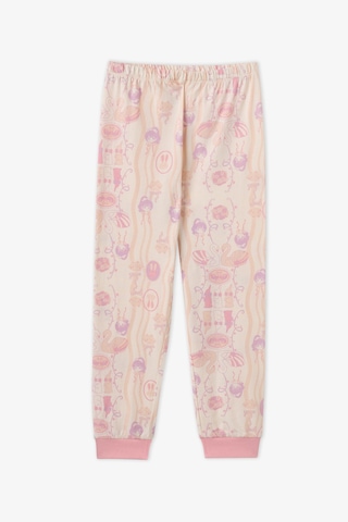 Penti Kız Çocuk Lila Starlit Friends Pamuklu Uzun Kollu 2li Pijama Takımı