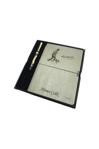 Scrikss İsme Özel Verona Defter K.atatürk İmzalı + İsme Özel Ata