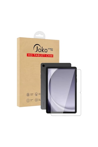 Joko Samsung Galaxy UyumluTab A9 Plus Hd Tablet Cam Ekran Koruyucu - Şeffaf