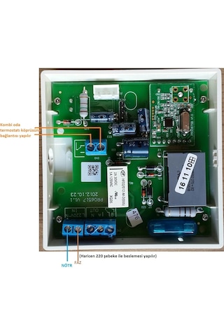 Ert-176 Rf Kablosuz Oda Termostatı