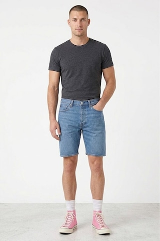 Levi's Erkek 501 Orıgınal Shorts Mavi Şort -0005 Açık Mavi