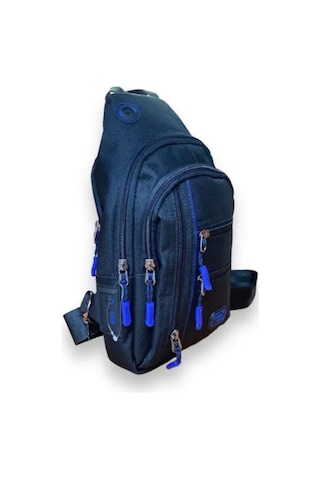 Mavi Çapraz Body Bag Çanta-unisex Bel Çantası
