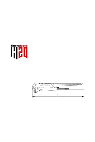 İzeltaş 4" Maşalı Boru Anahtarı 85 - 2201100040