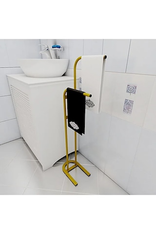 Retro Gold Dik Havluluk Banyo Düzenleyici Konsept Havluluk Gold - Altın