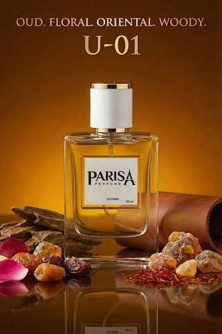 U-01 Secret Words Edp 50 Ml - Gül & Ud Notalı Oryantal Çiçeksi Unisex Parfüm Prsu01 Oryantal