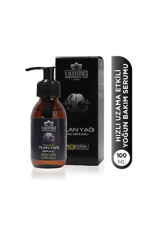 Valentines Professional Yılan Yağı Saç Serumu 100 ML