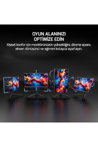 Gamepower Lucid S50 24.5'' 500hz 0.2ms Fast Va Gaming Monitör