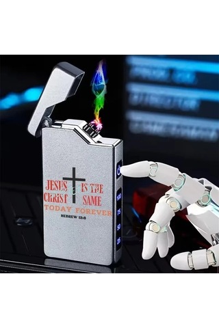 Trendooze Cloud011 Gri Usb-c Şarjlı Rüzgar Geçirmez Çakmak, Pratik Çözüm Gri