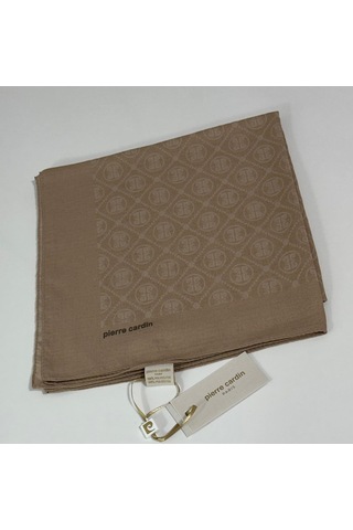 Pierre Cardin Elegans Monogram Eşarp - 1090750 -981 Camel Camel