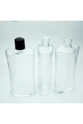 Boş Kolonya Şişesi 160 Ml 5 Adet Şeffaf Boş Şişe