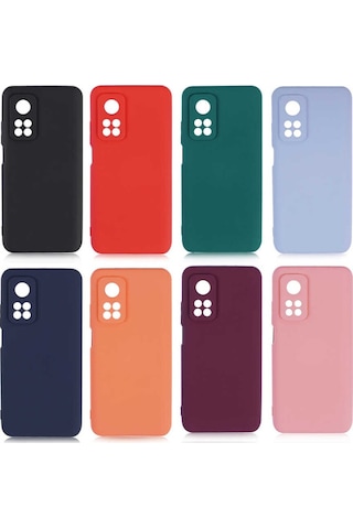 Xiaomi Mi 10T Pro 5G Kilif Içi Kadife Disi Mat Lansman Kapak 502983730