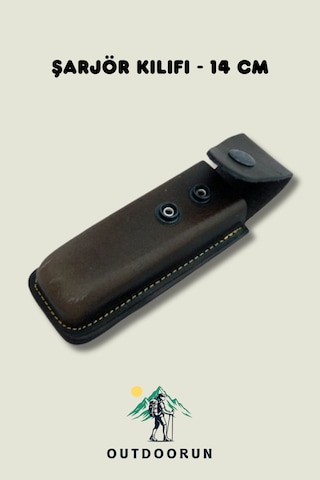 Şarjör Kılıfı - 14 Cm siyah